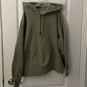 green aritzia hoodie, size 1